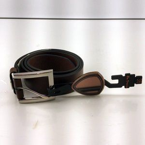 Ben Sherman - Brown Leather Belt - Men's 36